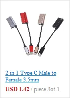 1 шт/2 шт микро USB к USB конвертер Мини OTG USB кабель OTG адаптер для планшетных ПК Android