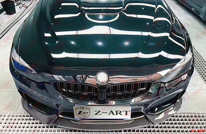 2013-19 Z-ART для BMW M3 углеродное волокно Корпус обтекаемой формы комплект M4
