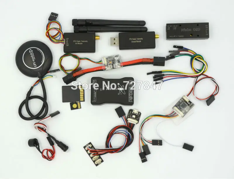 

Mini Pixhawk Flight Control 32bit Pixhawk2.4.6 M8N GPS Power Module Minin Osd 433 Telemetry