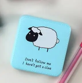 10000mAh Портативный мини банк питания Внешний Рюкзак-батарея банк питания милый мультфильм шаблон повербанк для смартфона - Цвет: Blue Sheep