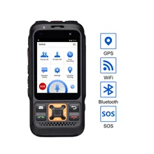 Inrico S100 4G LTE רשת רדיו אנדרואיד נייד טלפון GPS WIFi כחול שן SOS פנס 4000mAh סוללה Zello PTT Smartphone