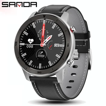 

SANDA Smart Watch Men Bracelet Fitness Activity Tracker Wearable Devices Smartwatch Heart Rate Monitor Full Touch Sport Watch