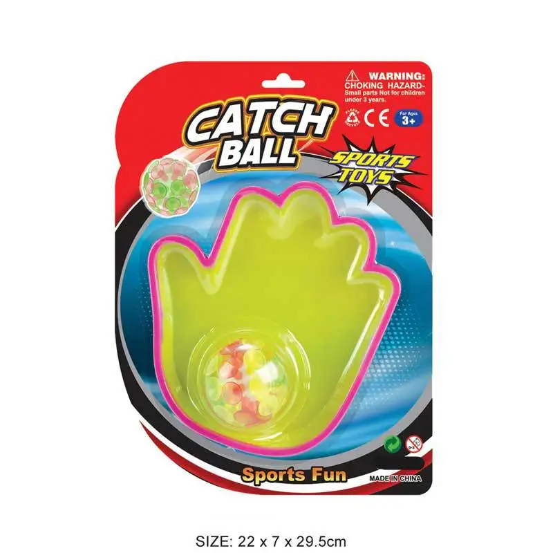 

Shou zhang xing Sticky Bat xi pan qiu Sticky Ball Set Throwing Ball xi pan qiu Parent And Child Interactive Toy