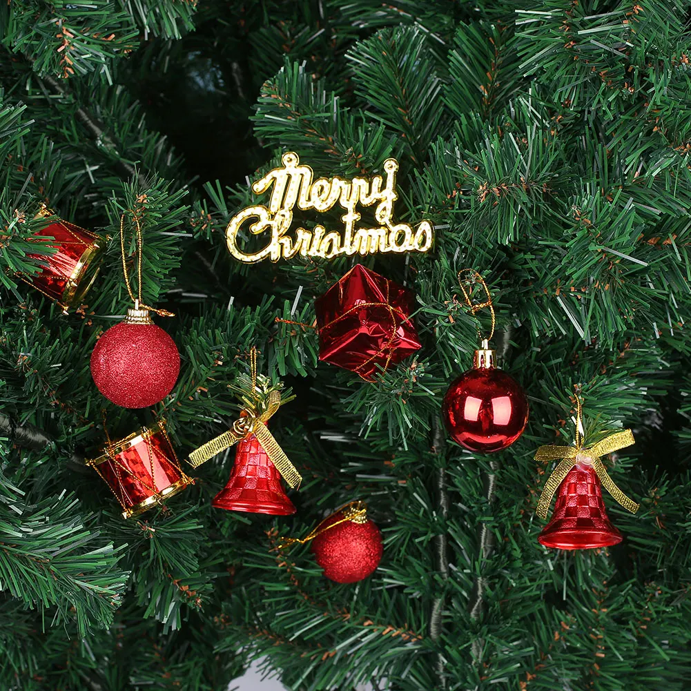 32PCS/Box Christmas Tree Hanging Decoration Pendants Ball Decors Creative