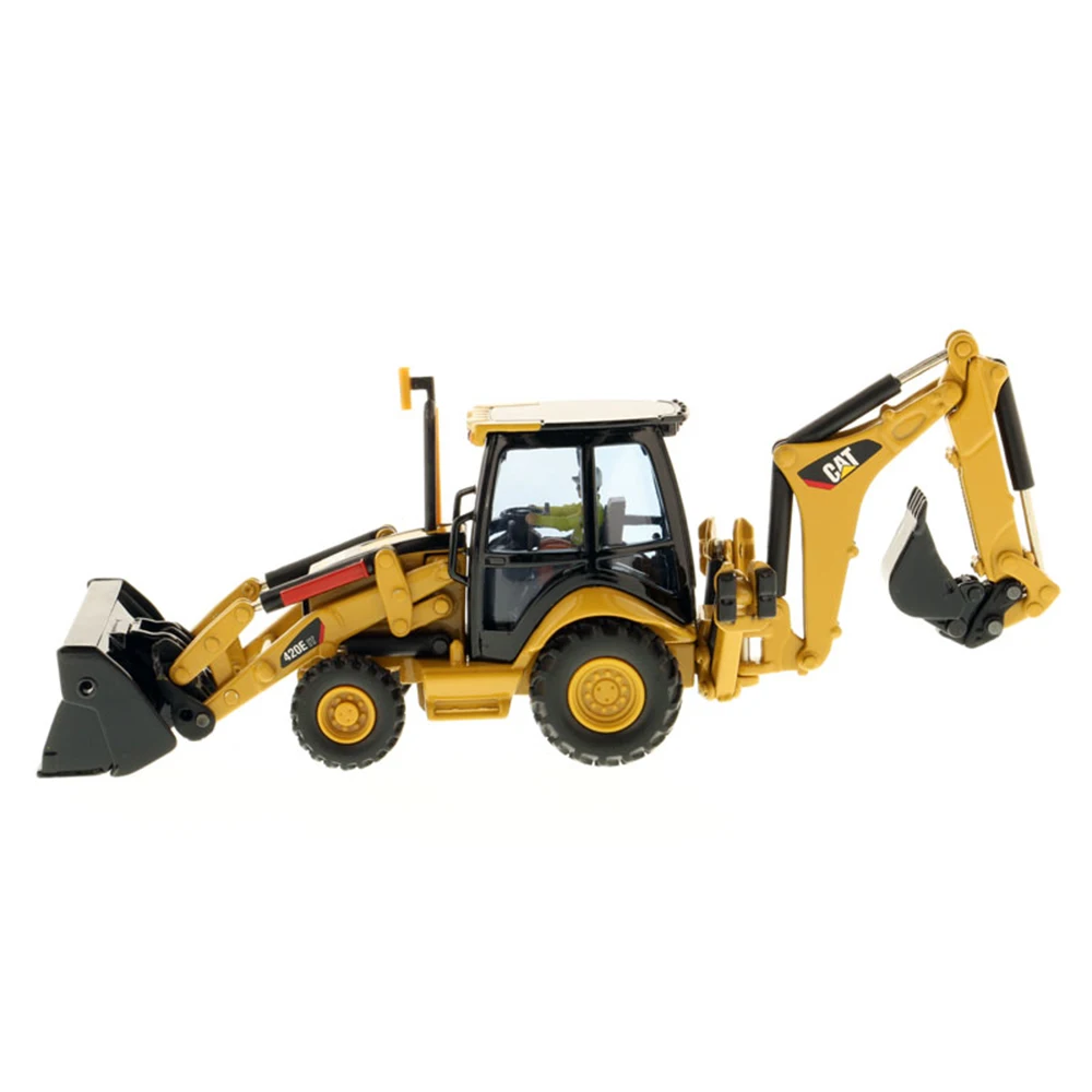 DM 1/50 CAT Diecast 420E IT Backhoe Loader Construction Vehicle Model 85143 Toys 