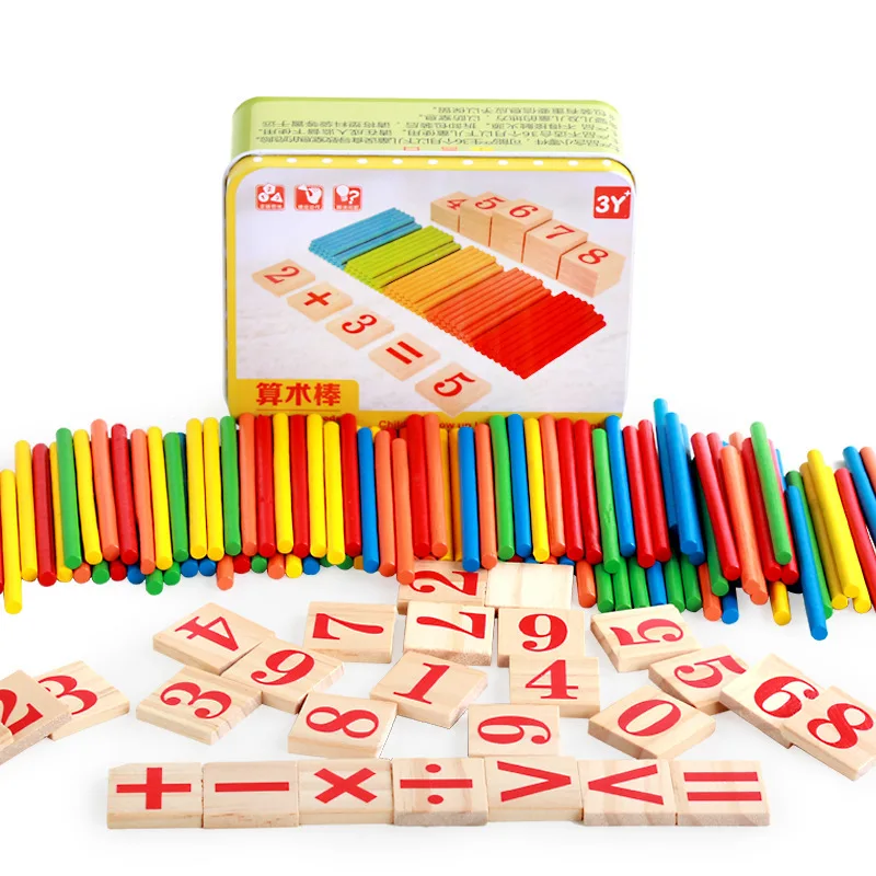 

Children Mathematics Arithmetic CHILDREN'S Early Education Young STUDENT'S Teaching Aids Arithmetic Rods Counting Sticks Educati
