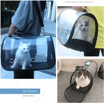 

Pet Messenger Carrier Bags Cat Dog Shoulder Backpack Bag Outdoor Travel Cat Carrier Foldable Breathable Small Pet Handbag S/M/L