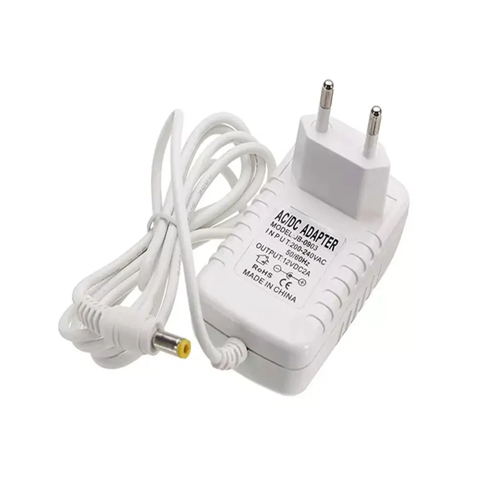 Ac220-240V к Dc12V 2A 24W ЕС вилка адаптер питания, трансформатор для светодиодных полос адаптер питания