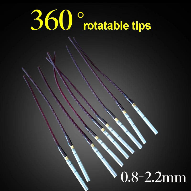 Fishing Tools Fishing Accessories Fishing Rod Tip Rotatable Wire Line 3pcs/lot For All Size Hand Rod Telescopic Connect Line DIY Repair