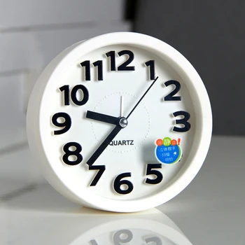 

Small Smart Alarm Clock Night Light Modern Silent Snooze Alarm Clock Bedside Kids Wake Up Reloj Despertador Desk Decor AE50AC