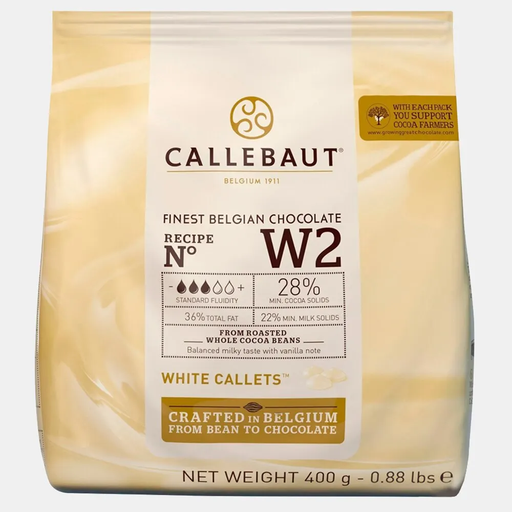 Белый шоколад в каплях Callebaut (W2-E0-D94) 0