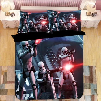 

Star Wars 3D Print Bedding Set Duvet Covers Pillowcases One Piece Comforter Bedding Sets Bedclothes Bed Linen 09