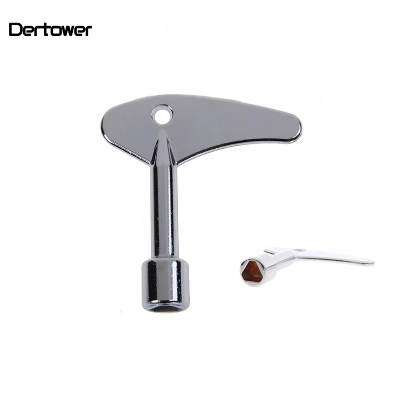 1PC Single Internal Triangle Key Elevator Water Meter Valve Electric Cabinet High Quality Silver | Инструменты
