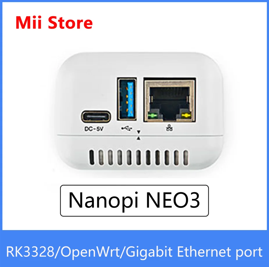 FriendlyElec NanoPi NEO3 1 ГБ/2 ГБ DDR4 RK3328 Cortex A53 четырехъядерный 64-bi поддержка Linux Ubuntu core