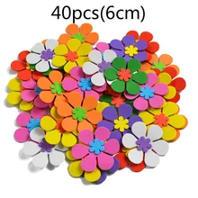

70Pcs/50Pcs Foam Flowers Butterflies Stars Scrapbooking DIY Sticker Assorted Colors Kids Room Party Decor Kindergarten Craft