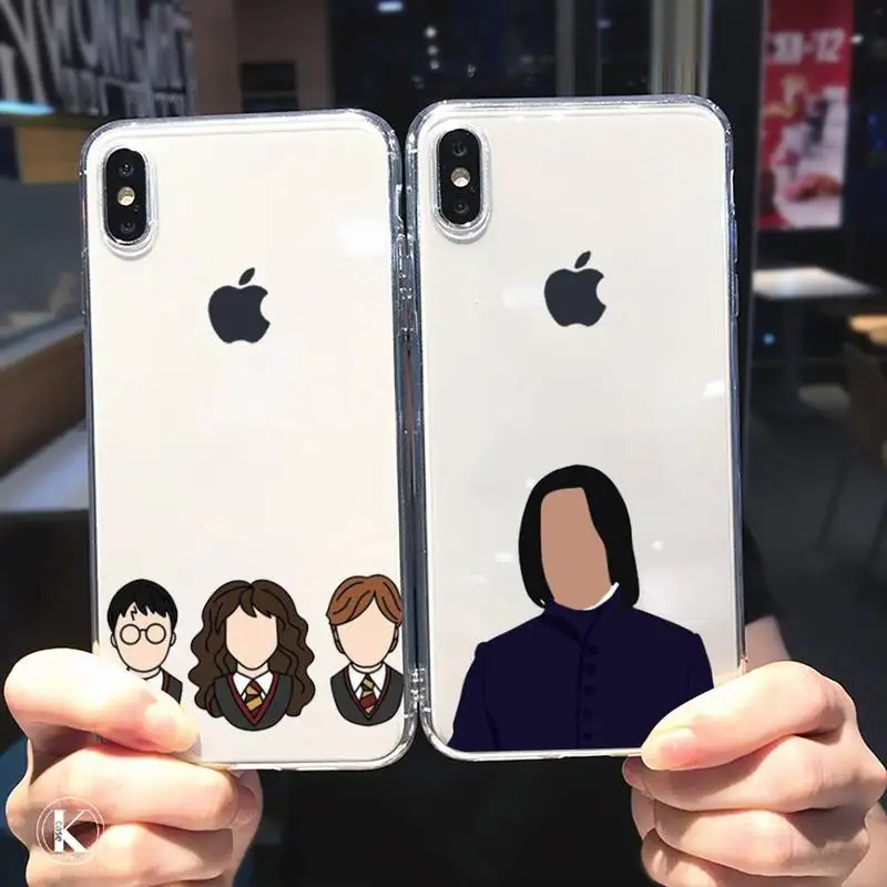 

snape deer always fashion design Phone Case Transparent soft For iphone 5 5s 5c se 6 6s 7 8 11 12 plus mini x xs xr pro max