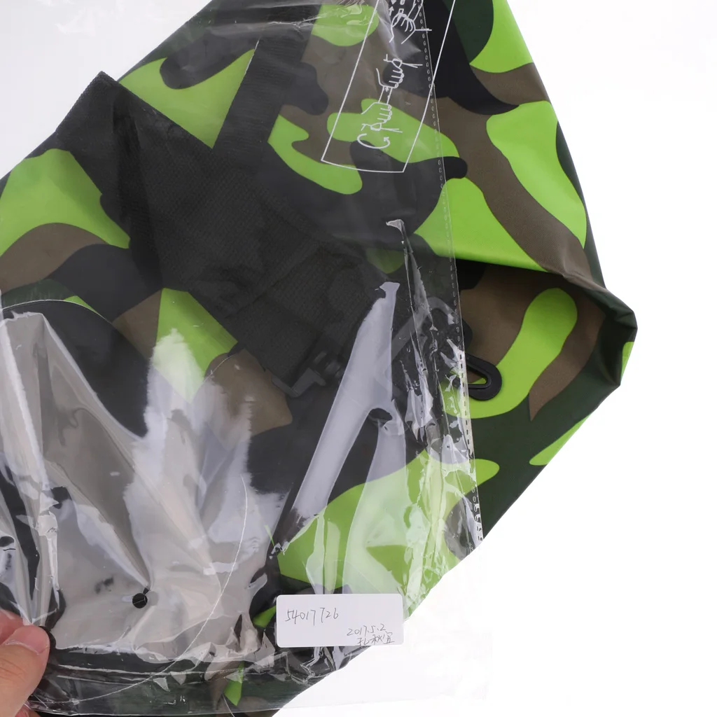 500DPVC 10L Camo Waterproof Dry Bag Sack for Kayaking Camping Rafting Waterproof Dry Bag Dry Bag for Kayaking