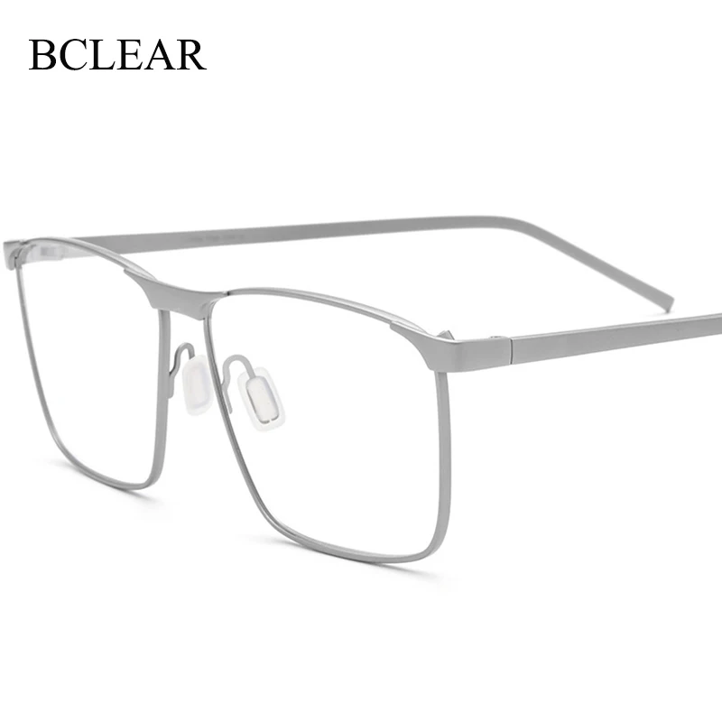 BCLEAR корейские модные очки с оправой из чистого титана оптические высокого