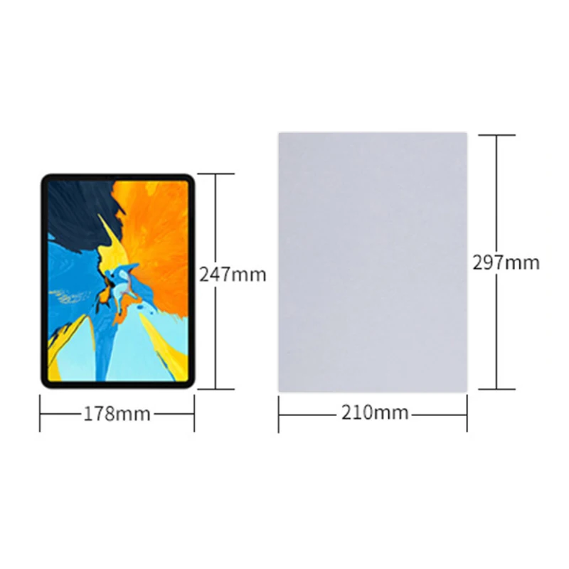 A4带背胶磁片006