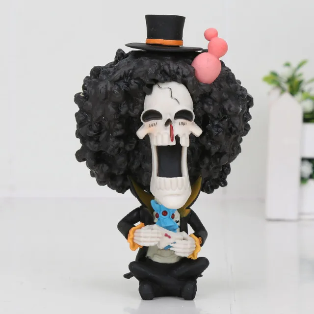One piece GK Q kid luffy usopp nami sabo Luffy Ace Chopper Sanji Roronoa Zoro Children Ver. ПВХ фигурка модель игрушки - Цвет: 17