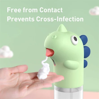 

Automatic Hand Soap Dispenser Induction Foaming Liquid Bathroom Kitchen Portable Travel Cartoon Soap Dispenser Hand Washer