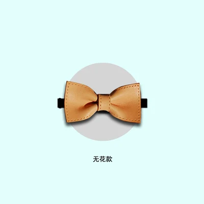 Новые мужские модные мужские итальянские растительные дубления кожа на заказ свадебные хост галстук-бабочка в Западном европейском стиле Вечерние - Цвет: B