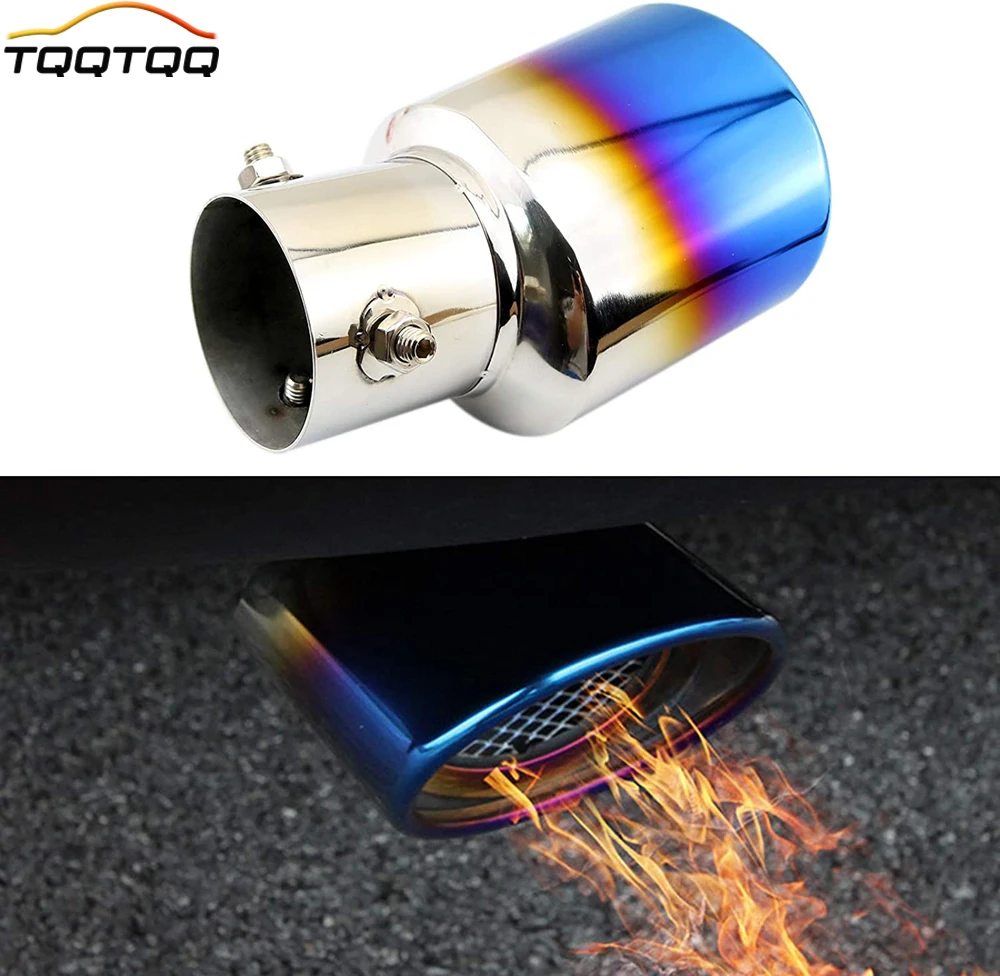 Muffler Exhaust Tail Pipes End Tip Compatible for Toyota C-HR CHR Corolla/Yaris 2008-Honda Fit/Jazz 2014 -