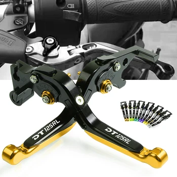 

Motorcycle Accessories CNC Aluminum Brake Clutch Levers Adjustable Folding Extendable For yamaha DT125RL DT 125 RL 1989-1999