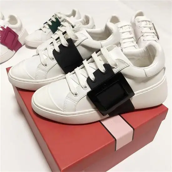 Белые женские кроссовки на толстой подошве; chaussures femme; обувь на шнуровке; Damskie; кроссовки на массивном каблуке; женская обувь для бега; удобная обувь; Zapatos De Mujer - Цвет: As Pic