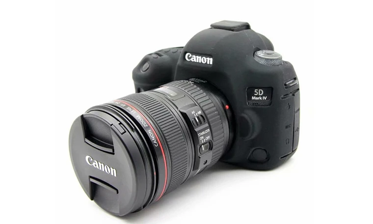 EOS R 750D Чехол для фотокамеры canon 70D 6D2 1300D 1500D 100D 3000D 4000D чехол для камеры 77D силиконовый чехол 5D4 5D3 5DS 5DSR 6DII