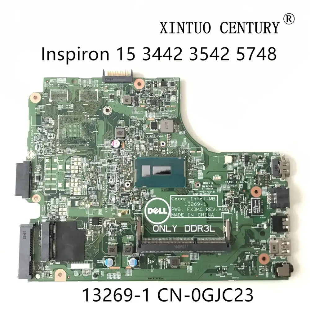 CN-0GJC23 0GJC23 GJC23 для Dell Inspiron 3442 3542 5748 материнская плата ноутбука 13269-1 FX3MC W/SR1EK i3-4005u 100%