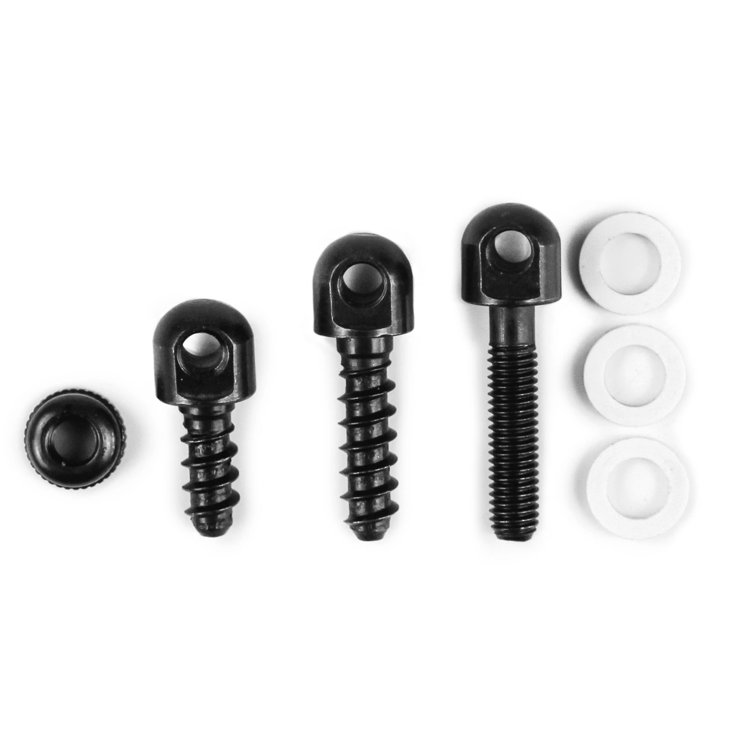 6 pcs Rifle Sling Swivel 1/2'' Wood Screw Gun Bipod Buttstock QD Stud Hunting 6 pcs Rifle Sling Swivel 1/2'' Wood Screw Gun Bipod Buttstock QD Stud Hunting