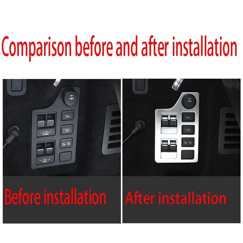 2017 for Land Rover Discovery 5 Reserve Box Seat Electric Adjustment Panel Decorative Frame Patch 2017 for Land Rover Discovery 5 Reserve Box Seat Electric Adjustment Panel Decorative Frame Patch