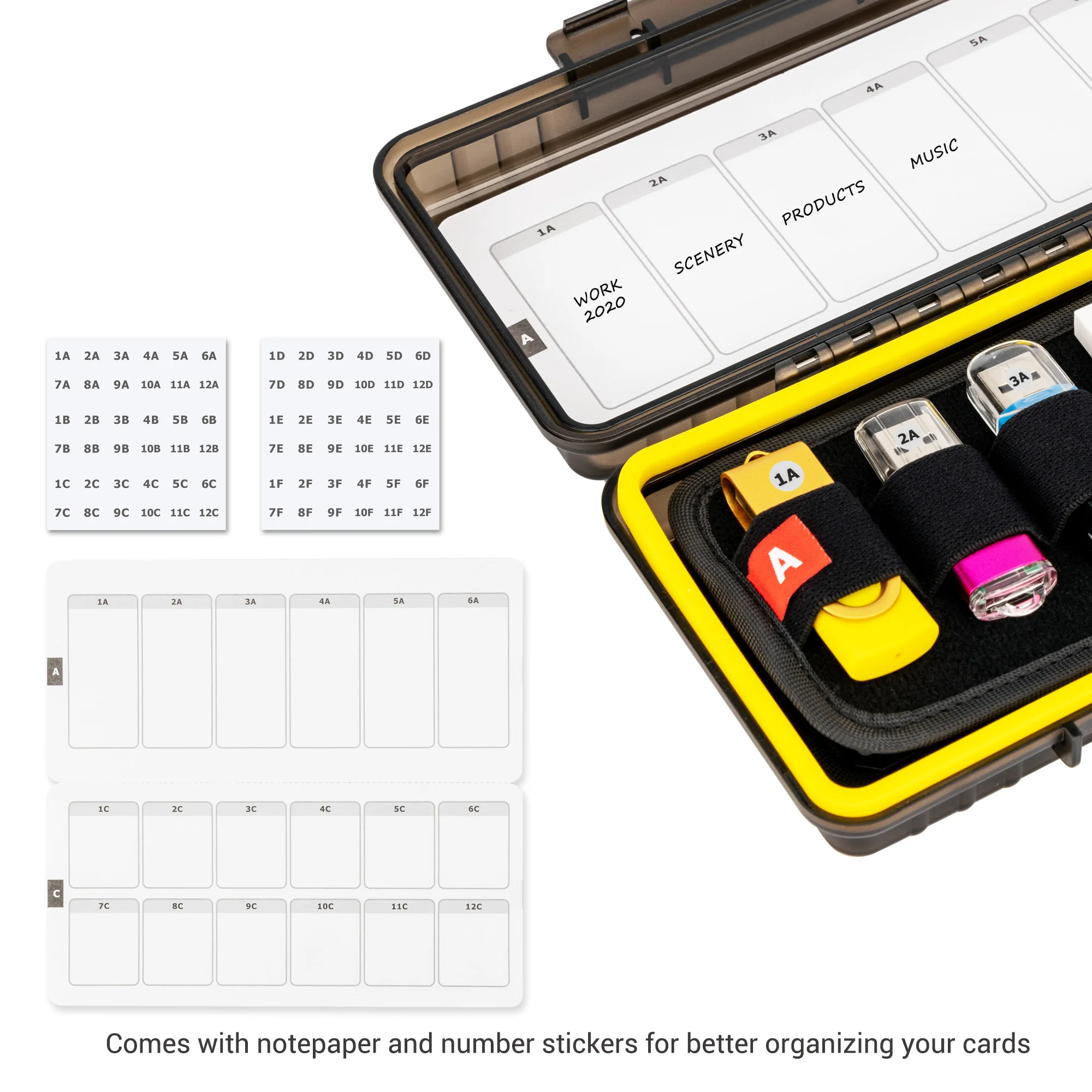Slots Cartão de Memória Case Titular Caixa de Armazenamento Organizador para sd ns cf Psv ps Vita Nintendo Switch Cartões de Jogo para Usb Flash Drive 36 Estojos p/ cartão de memória - Imagem 3