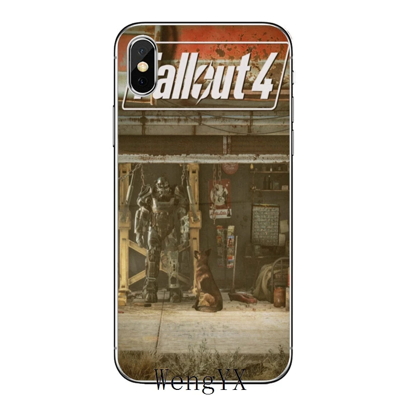 Для samsung Galaxy S10 Lite S9 S8 S7 S6 edge Plus S5 S4 примечание 9 8 5 4 мини Чехол игра Fallout 4 - Цвет: game-Fallout-4-A-10