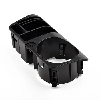 

Central Cup Holder Stand Black Interior Storage Box Organizer Wear resistant New