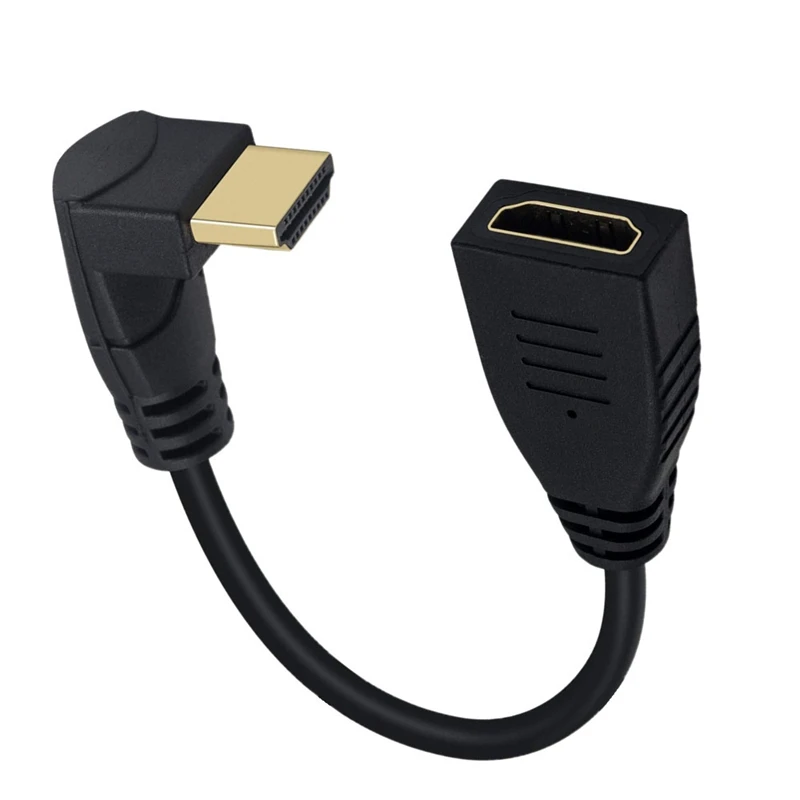 2.0 HDMI Extension Cable 90 Degree Right Angled