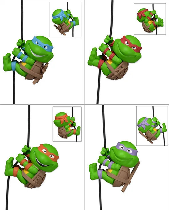 

Yaya Anime NECA Ghost Tibetan Line Mini Horror Climb 2-Inch 4-a Set of Teenage Mutant Ninja Turtles Bag Garage Kit