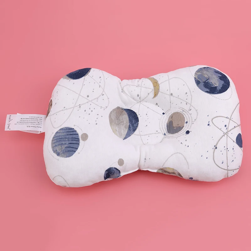 rectangle Comfortable Baby Support Prevent Anti Roll Baby Cushion Flat Head Neck Infant Cotton Cushion Baby Pillows