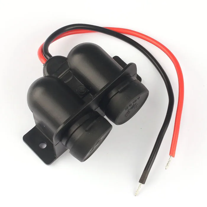 Автомобиля мотоцикла мопеда 12V пробки прикуривателя Мощность розетка автотовары разветвитель прикуривателя автомобиля аксессуары