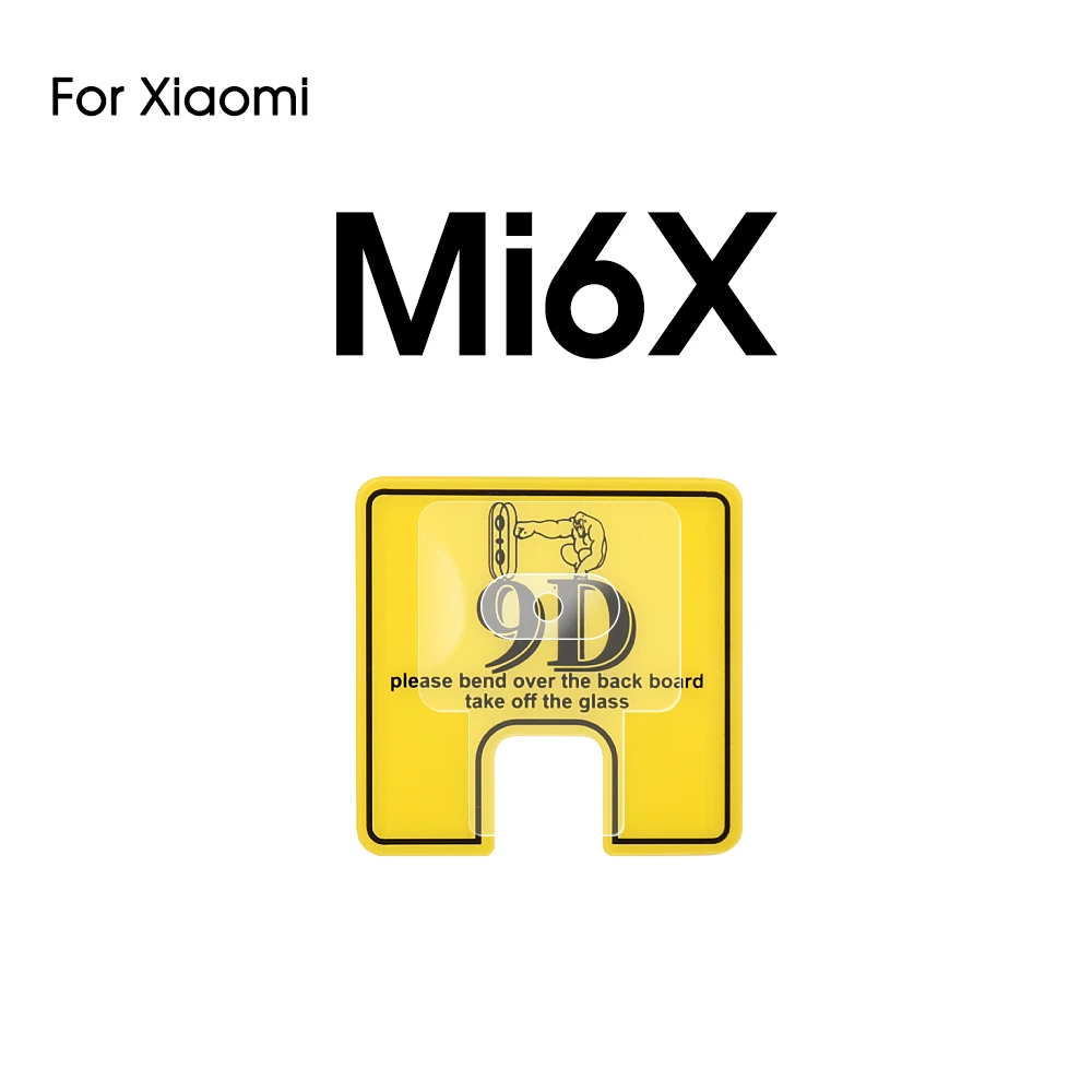 For Xiaomi Mi6X 9D камера экран объектив Flim Для Xiaomi mi 9 SE CC9 mi 9 Pro mi 8 mi 5X телефон камера защитная пленка для Xiaomi mi 6X mi A3 Lite CC9E - Цвет: For Xiaomi Mi6X