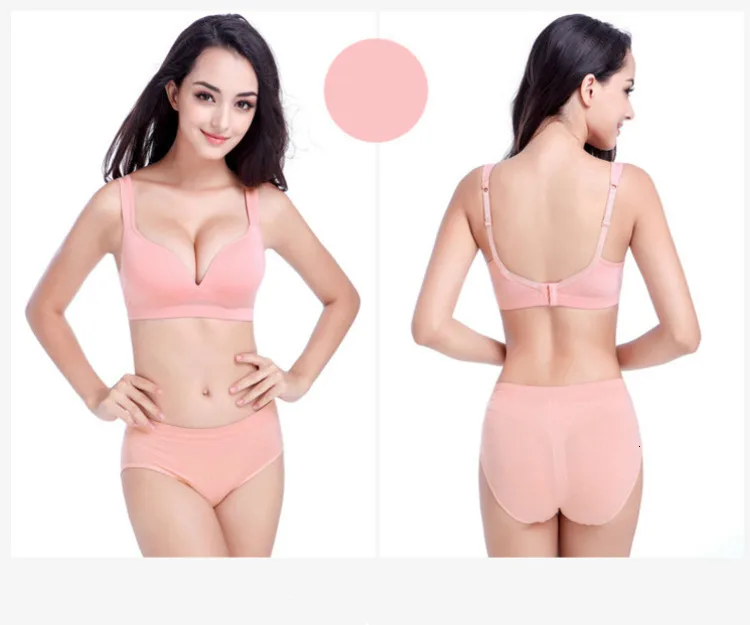 Бесшовный Бюстгальтер пуш-ап, сексуальный бюстгальтер с глубоким v-образным вырезом, женское нижнее белье, бюстгальтер без спинки, мягкие бюстгальтеры для женщин, тонкое нижнее белье с глубоким вырезом, женское нижнее белье