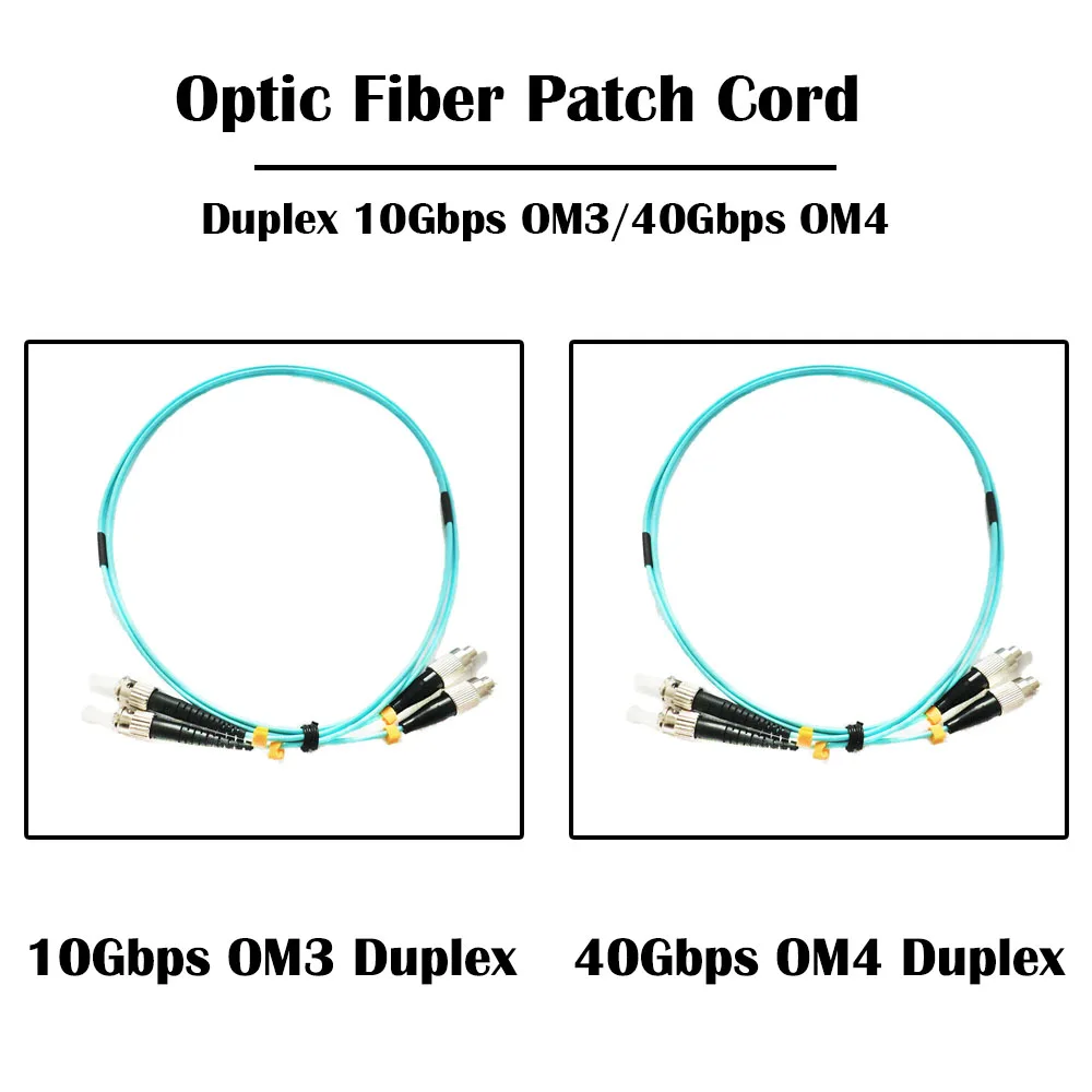 5 шт. 7 0 метр FC UPC TO ST 10 Гбит/с OM3/ 40 OM4 мм 50/125 многорежимный дуплексный волоконный