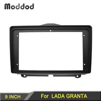 

Car Radio Fascia for LADA GRANTA 2018 2019 Double Din Frame 9inch Screen Dash Refitting Installation Mount Kit GPS DVD Bezel
