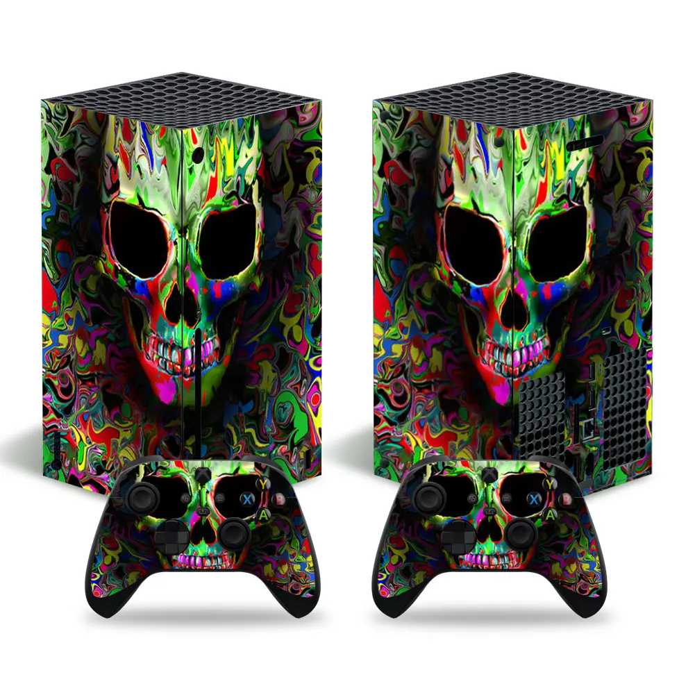 Teschi Per Xbox Series X Adesivi Skin Decal Cover In Vinile Per Xbox Series X Console E Controller #1688