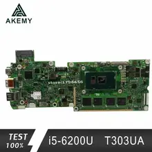 Материнская плата T303UA i5-6200U для трансформатора 3 Pro ASUS T303U T303UA материнская плата для ноутбука T303UA(обмен