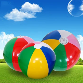 

3pieces Charm Colorful Inflatable Beach Ball 40cm Outdoor Play Games Balloon Children Giant Volleyball PVC Pool & Accessorie