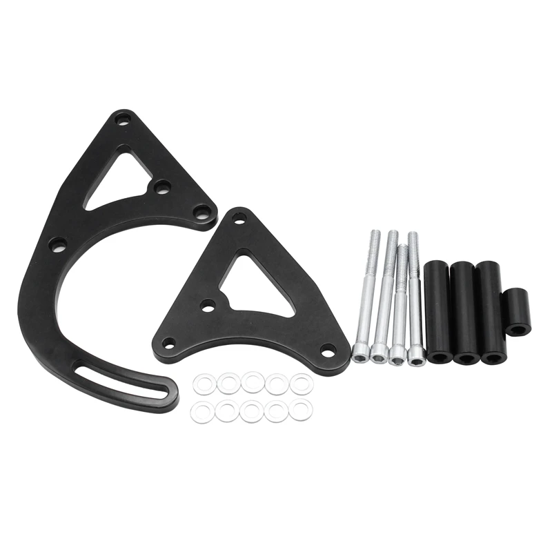for Holden V8 253 308 Billet Aluminum Drivers Side Mid Mount Alternator Bracket HQ WB BLK AF64-4033BLK | Автомобили и мотоциклы