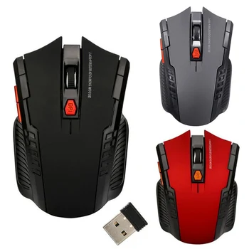 

2.4GHz Wireless Optical Gaming Mouse USB Receiver 1600DPI 10M Wireless Mice for PC Gaming Laptops Computer Mouse