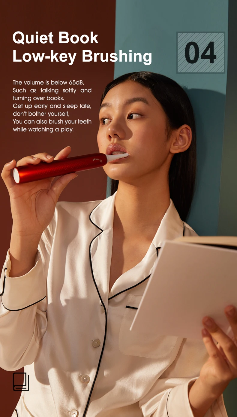 SOOCAS X3U звуковая электрическая зубная щетка для взрослых перезаряжаемая зубная щетка IPX7 Водонепроницаемая Автоматическая ультра звуковая зубная щетка Ван Гог